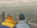 Errol and Roland admire the view