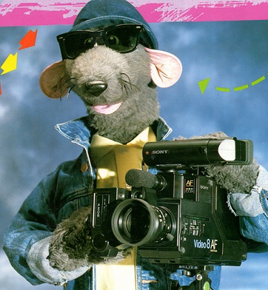 Roland behind the camera